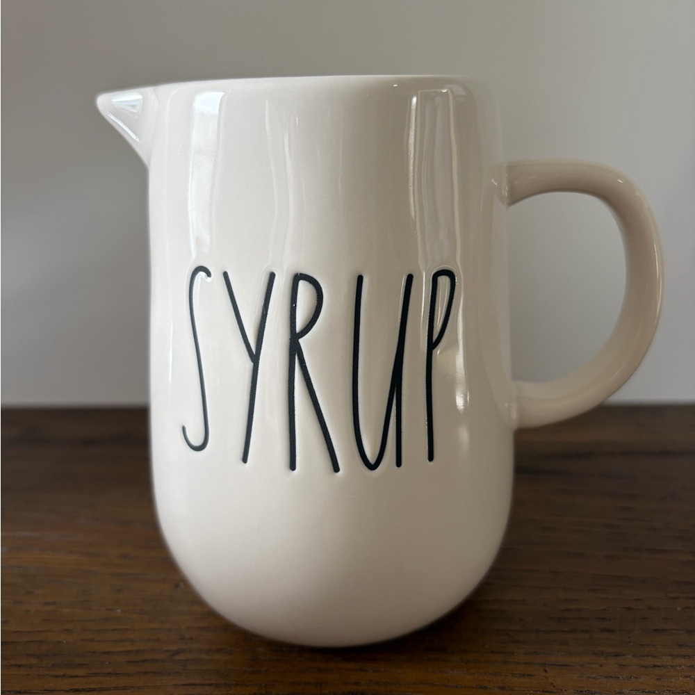 Rae Dunn Syrup Pitcher